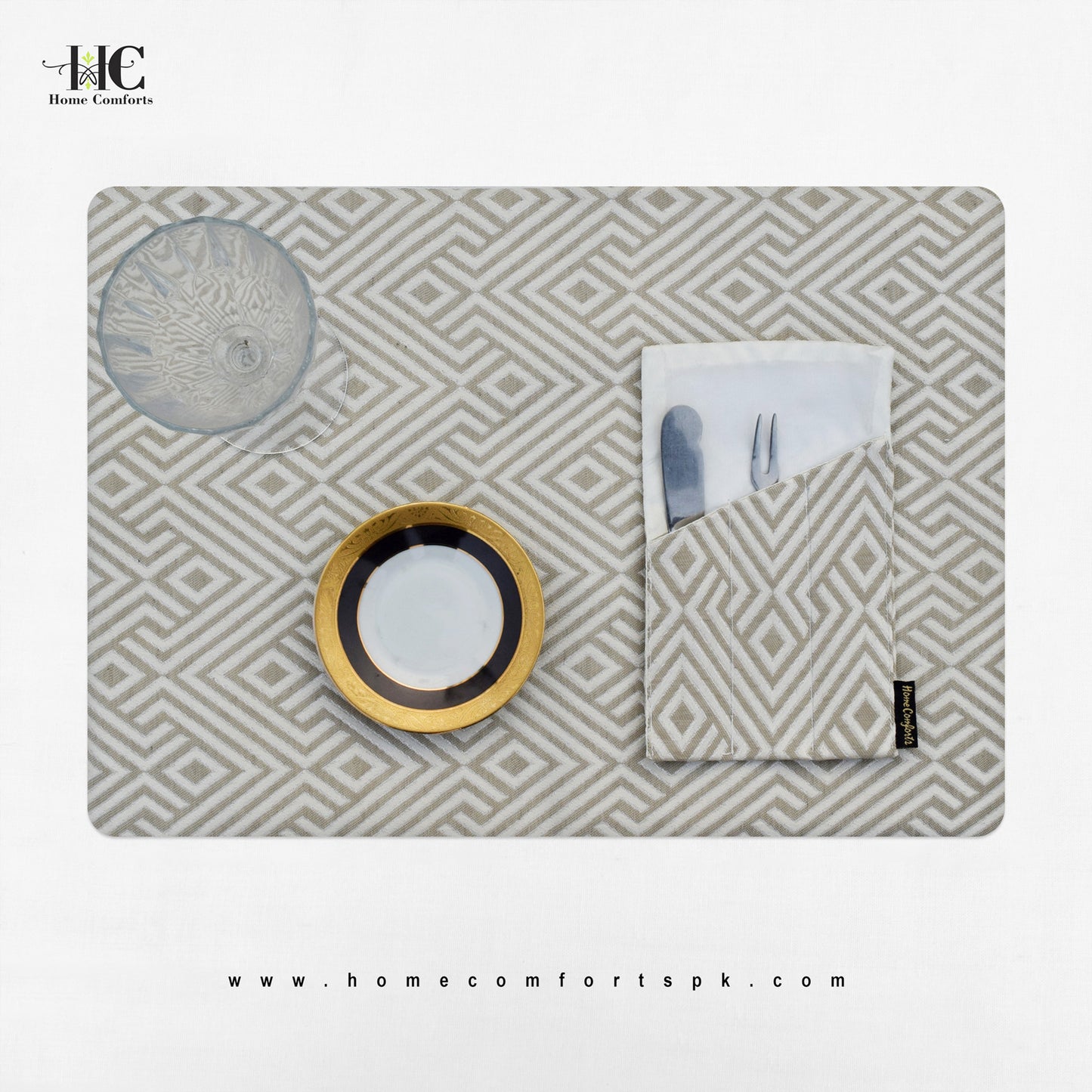 Majestic Bonanza Sand brown Table Set