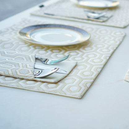 Floral Hive Rose Gold Table Set