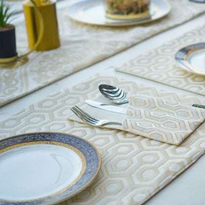 Floral Hive Rose Gold Table Set