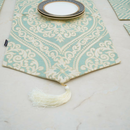 Tribal Luxe Mint Green Table Set