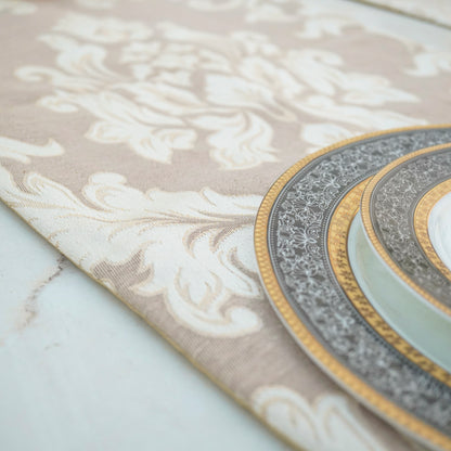 Floral Royale Sandstone Cream Table Set